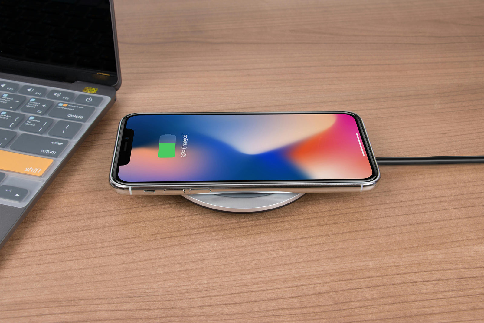 What are the benefits of using a wireless charger?