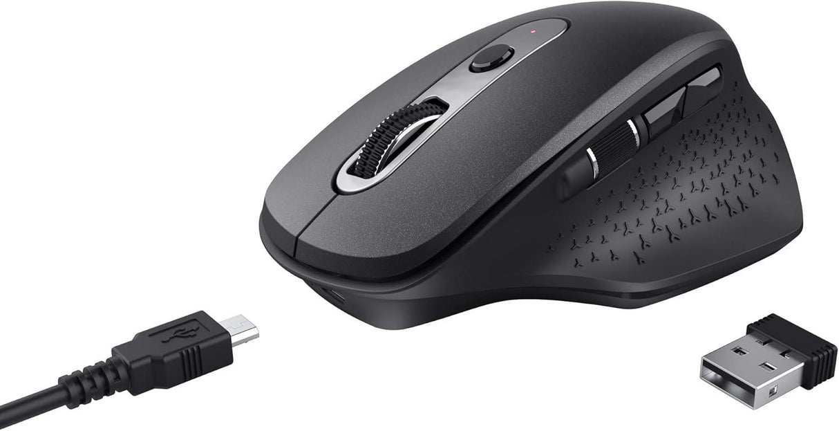 Trust Ozaa 23812 Rechargable Wireless Optical Mouse Black