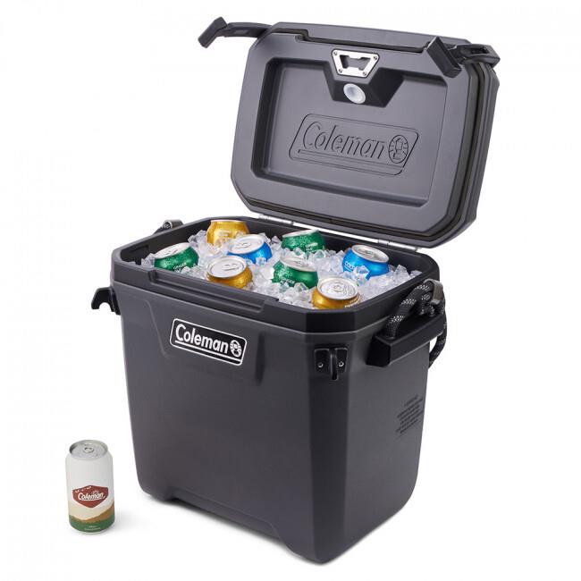 Coleman 28 QT Convoy Travel Portable Cooler Box 26.5L Grey