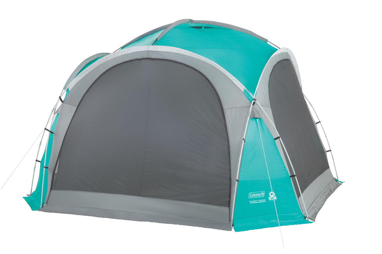 Coleman Event Dome XL Shelter 4.5m with  4 Screen Walls and  2 Doors