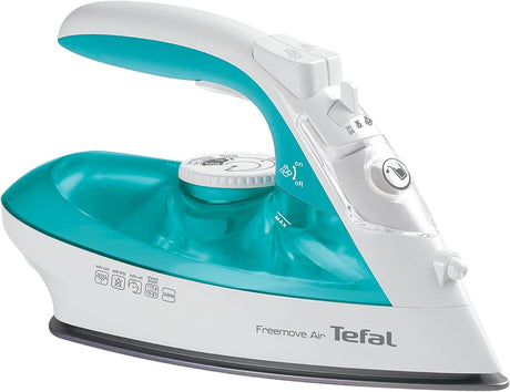 Tefal FV6520G0 Freemove Air 2400w 0.25L Cordless Steam Iron White/Blue