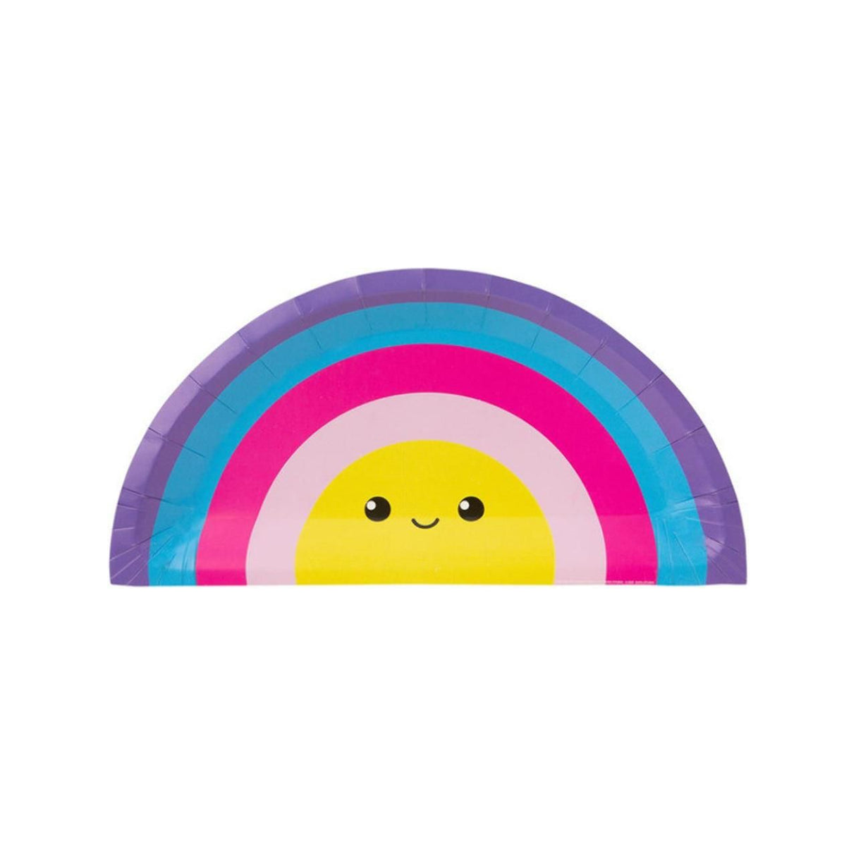 True and The Rainbow Kingdom Kids Rainbow Party Plates