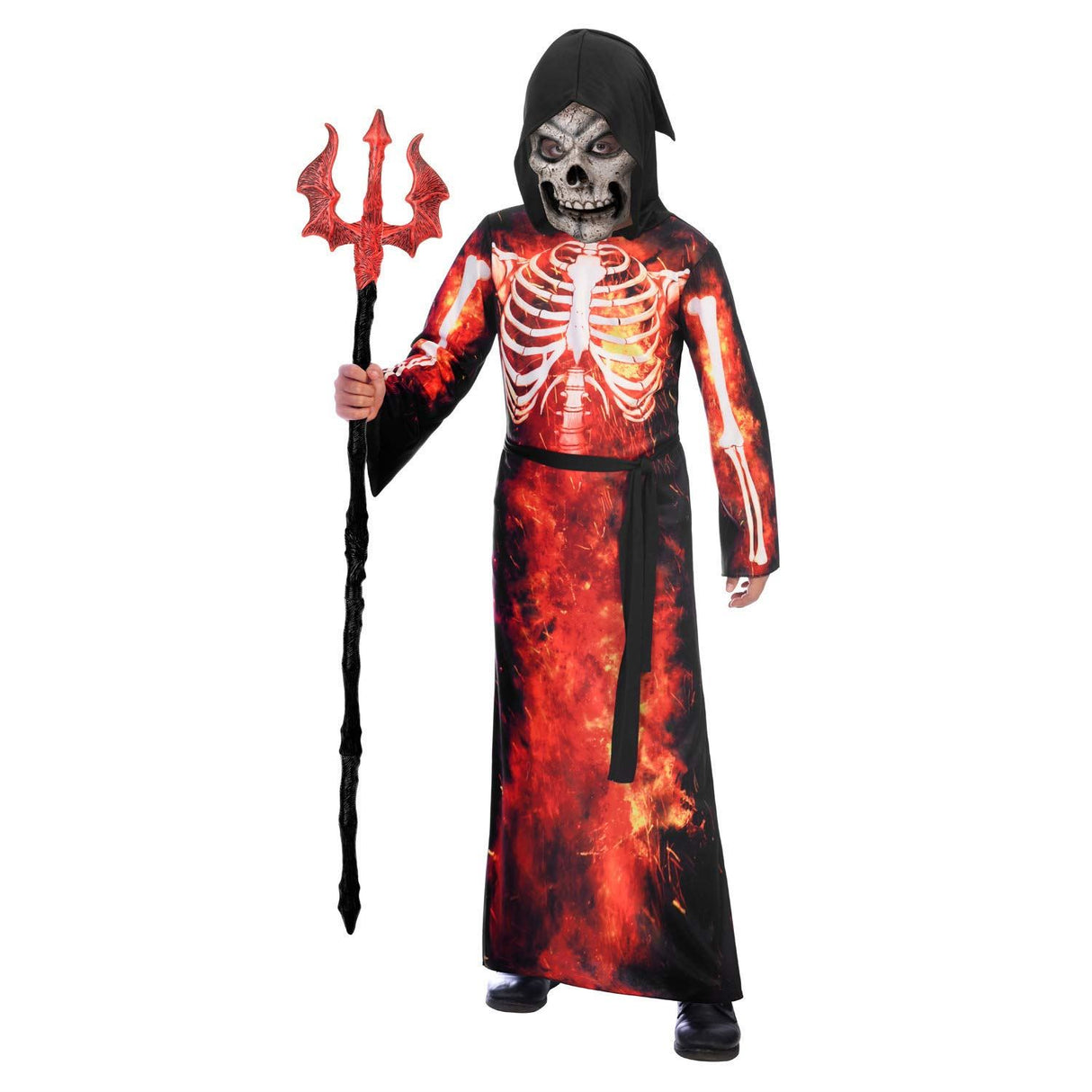Child Fire Reaper Costume - 8-10 Years