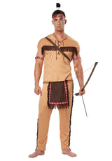 Men's Native American Brave Indian Noble Warrior Costume - XL