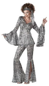 Women's Foxy Lady Disco Costume - XL