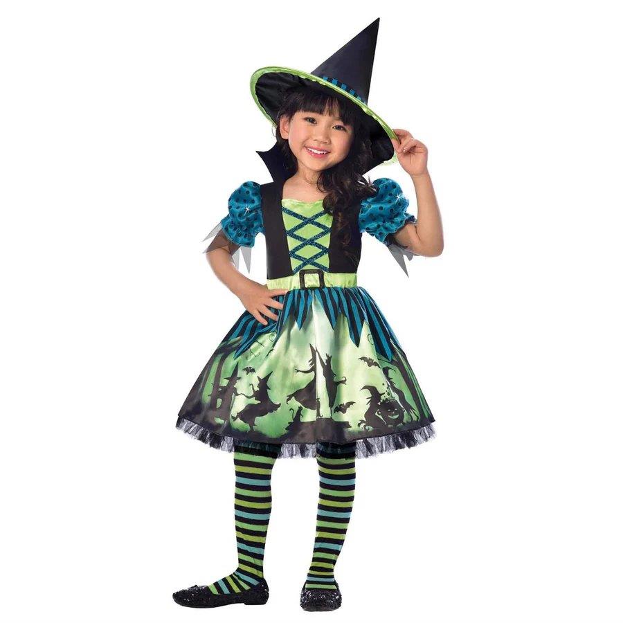 Child Hocus Pocus Witch Halloween Costume - 4-6 Years