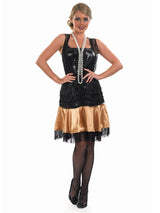 Women's Charleston Flapper Fancy Dress Costume - UK 8-10