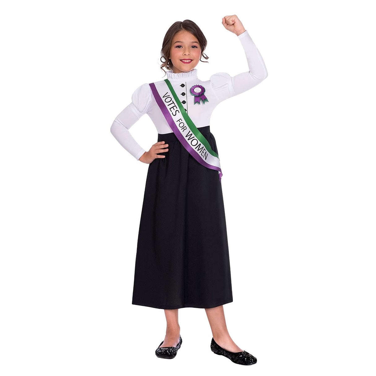 Child Suffragette Girl Costume - 4-6 Years