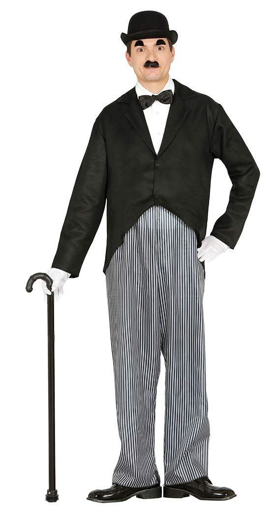 Men's 1920s Charlie Chaplin Costume - L