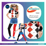 Child Harley Quinn Classic Girls Costume - 6-8 Years