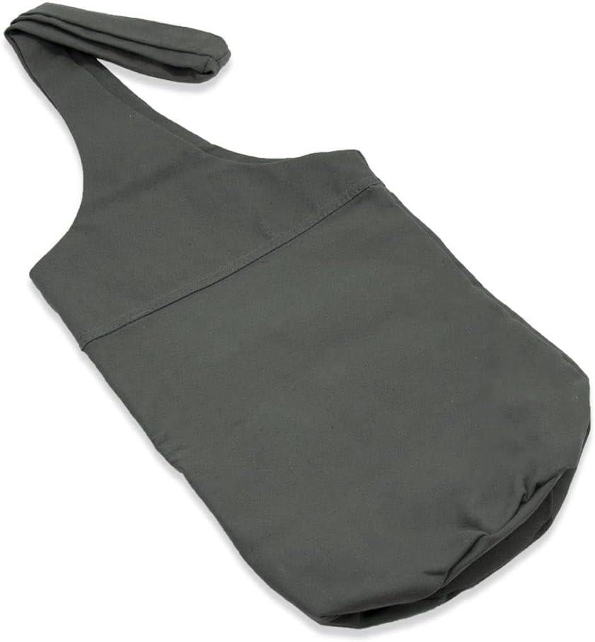 UBUNG Yoga Kit Bag with Large and Small Pockets Long Strap Fits Most Size Mats Grey