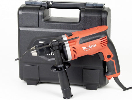 Makita M8101K Hammer Drill 240v Red/Black