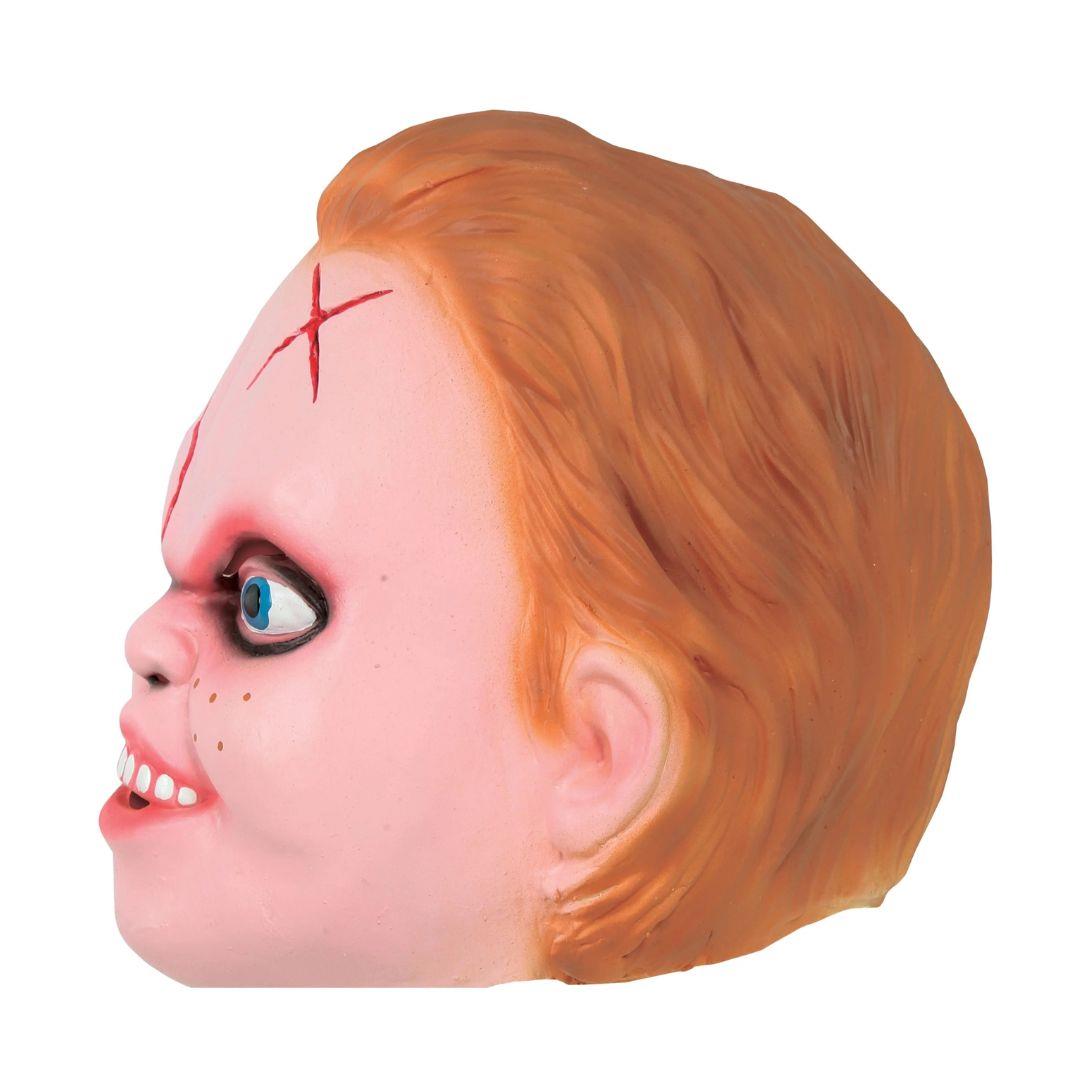 Adult Horror Boy Chuckie Latex Mask for Halloween and Fancy Dress