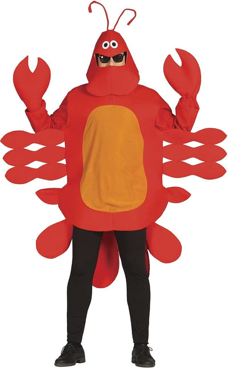 Mens Fancy Dress 80800 Adults Novelty Lobster Costume - L