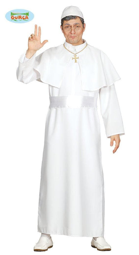 Mens Fancy Dress 88150 Adults Pope Pontiff Costume - XL