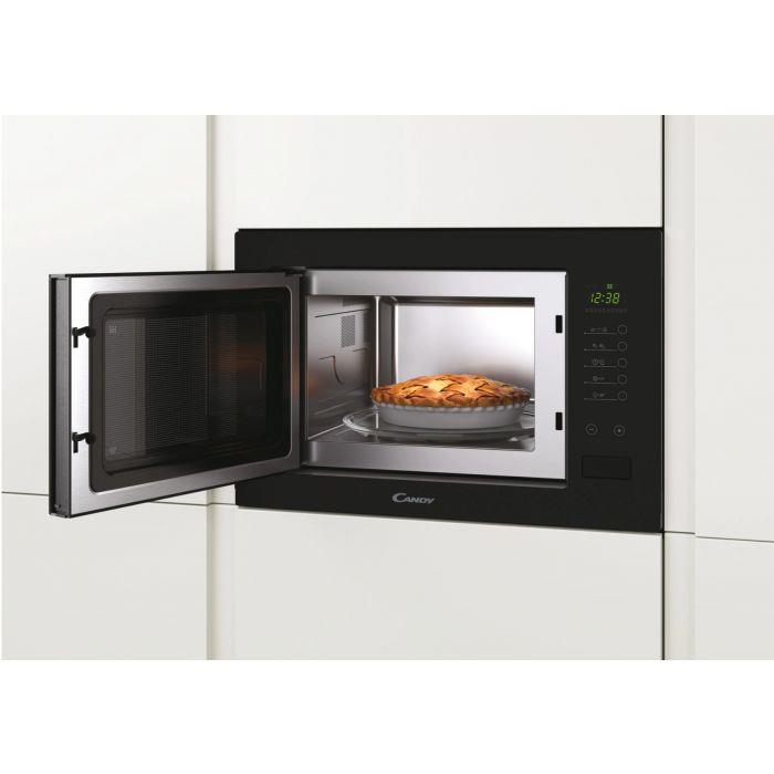 Candy MICG25GDFN-80 Built-In Microwave with Grill - Black 25L