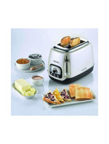 Ariete 158 Ariete Classic Toaster - 2 Slices 3 Functions 6 Browning Levels Pearl