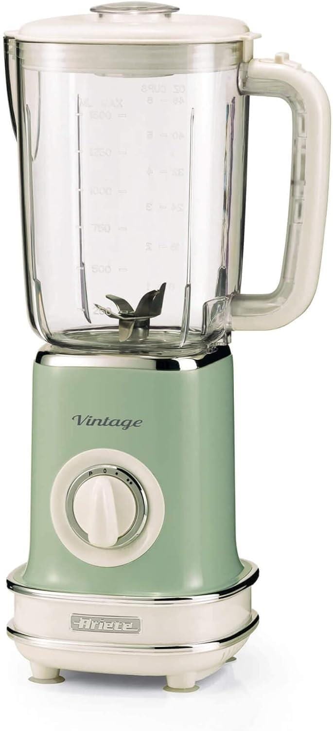 Ariete 568GREEN Ariete Vintage Blender 500W 1.5L 2 Speed with Pulse Function - Green