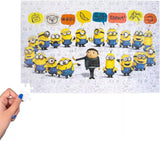 Officially Licensed Minions 150 Piece Double Sided Magic Jigsaw Puzzle