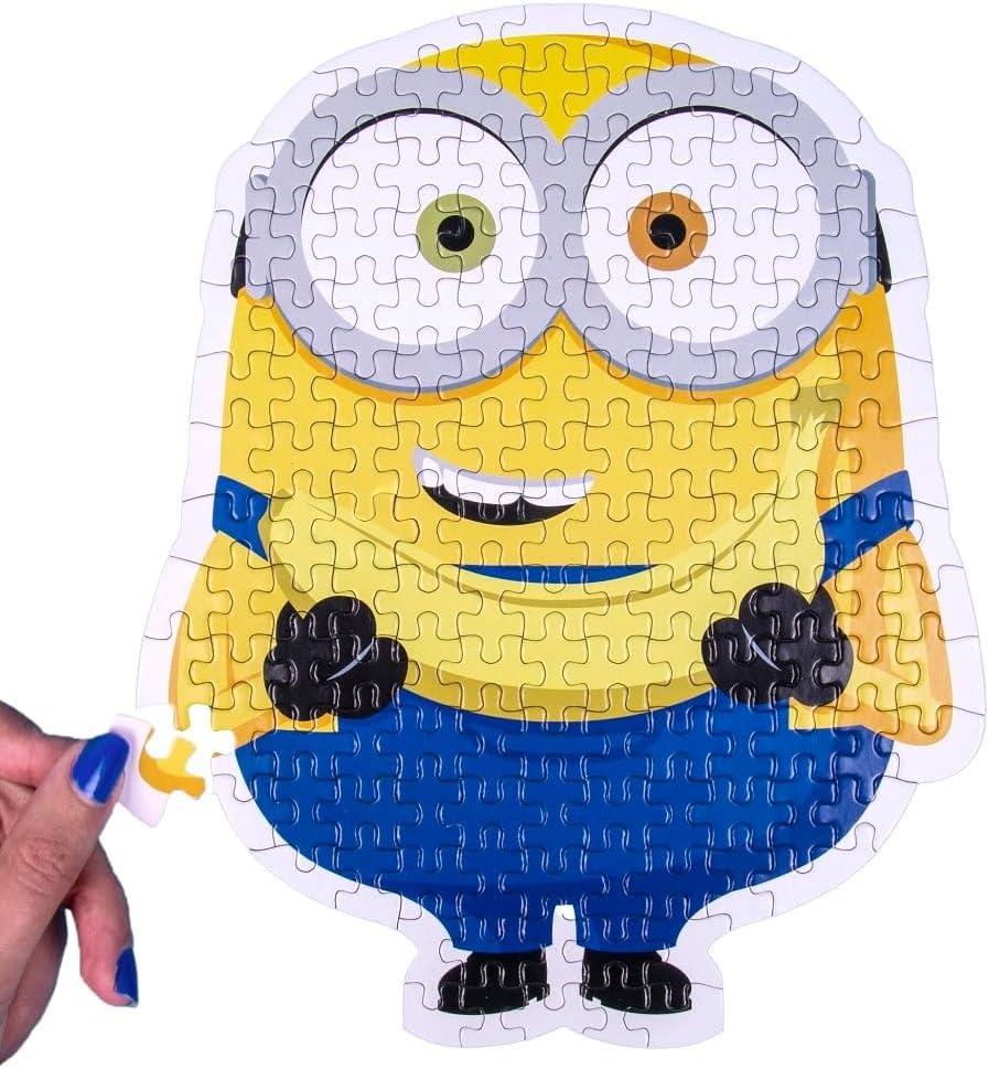 Official Licensed Minions Jigsaw Puzzle in a Tube  150 pieces