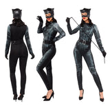 Ladies Catwoman Fancy Dress DC Comic Costume - S