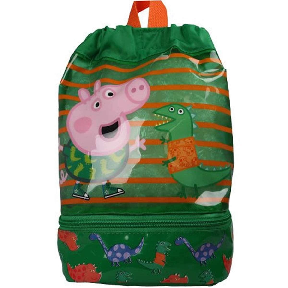 Fancy Dress PEPPAGEORGE-01838 Peppa Pig George Swim Duffle Bag