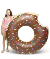 CLICKK Home Store Float Big Mouth Toys Donut Swimming Pool Inflatable