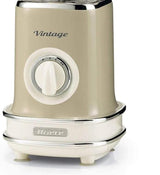 Ariete 568BEIGE Ariete Vintage Blender 500W 1.5L 2 Speed with Pulse Function - Beige