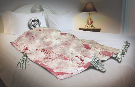 Fancy Dress 70578 Bloody Death Bed Skeleton Halloween Party Decoration