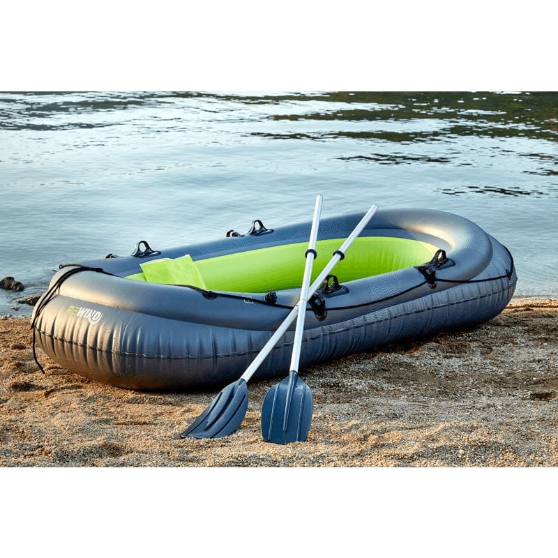 CLICKK Home Store BST-000245 Rewind Inflatable Boat - 3 Person Family Boat