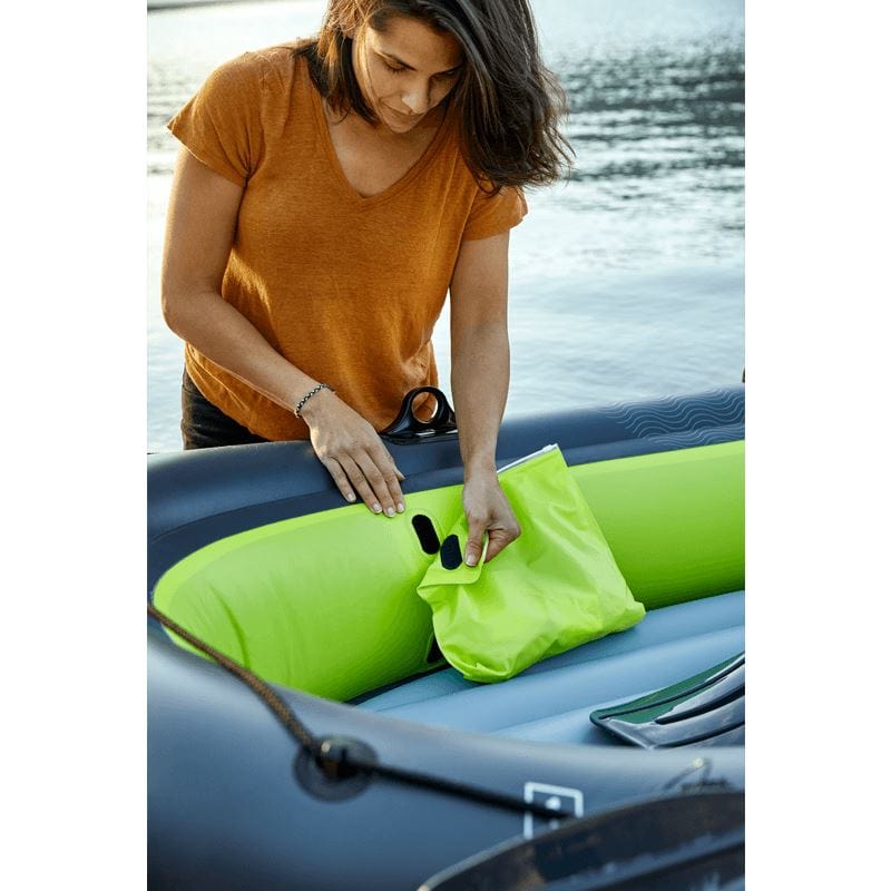 CLICKK Home Store BST-000245 Rewind Inflatable Boat - 3 Person Family Boat