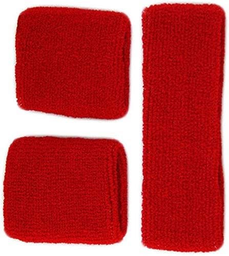 CLICKK Home Store Boland Set of 3 Sweatbands - Wrist and Headband