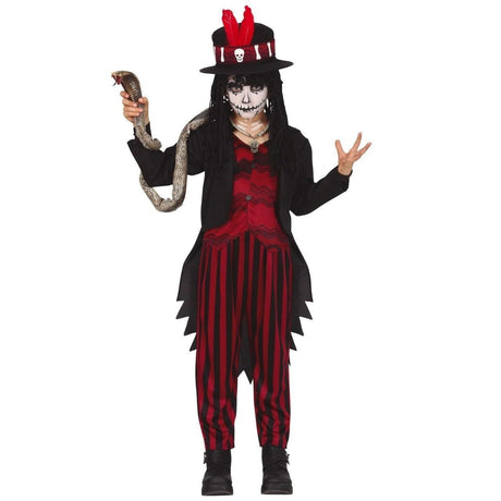 Boys Fancy Dress 77115 Boys Fiestas Guirca Voodoo Boy Halloween Costume - 5-6 Years