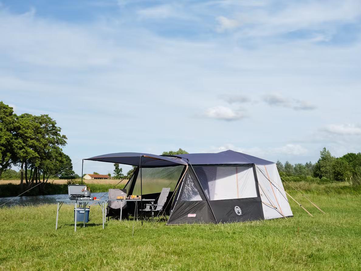 Coleman Octagon Front 8 Tent Extension Grey