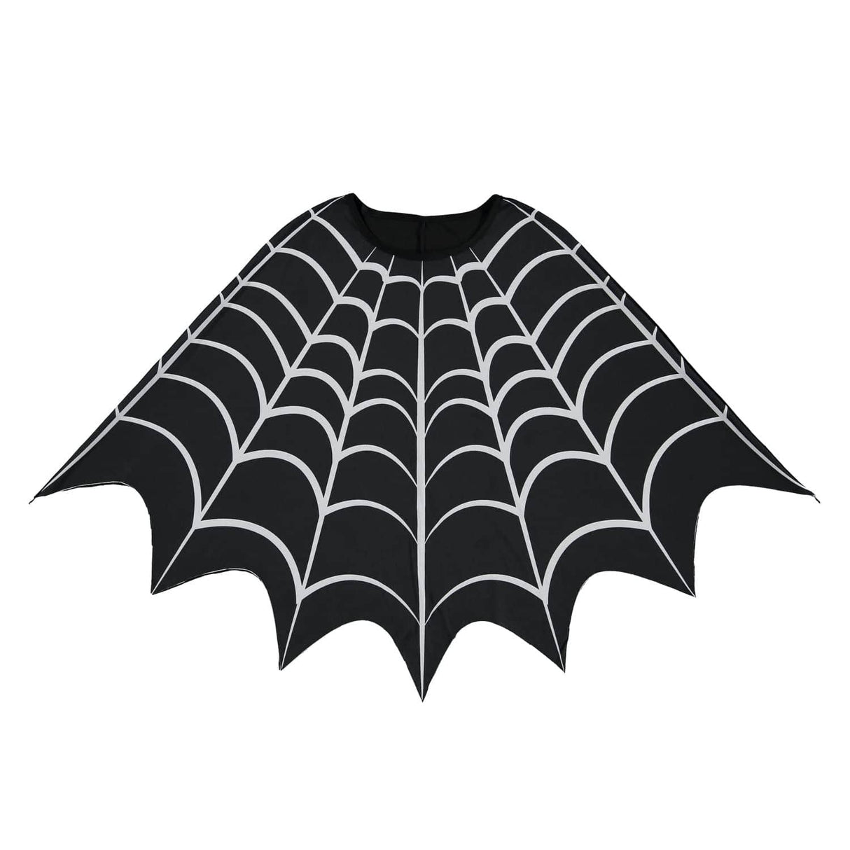 Kids Fancy Dress 9918097 Child Amscan Spiderweb Spider Web Poncho Costume - One size