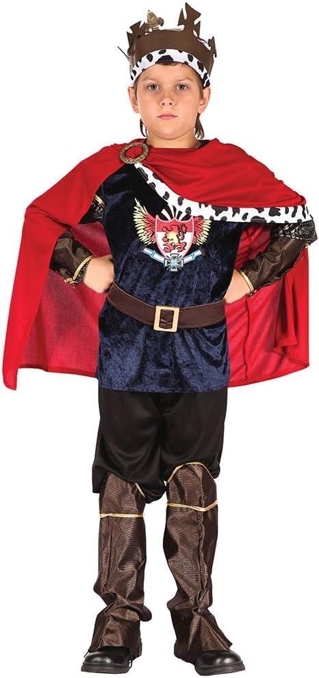 Kids Fancy Dress CC298 Child Bristol Novelty Fantasy King Costume - 5-7 Years