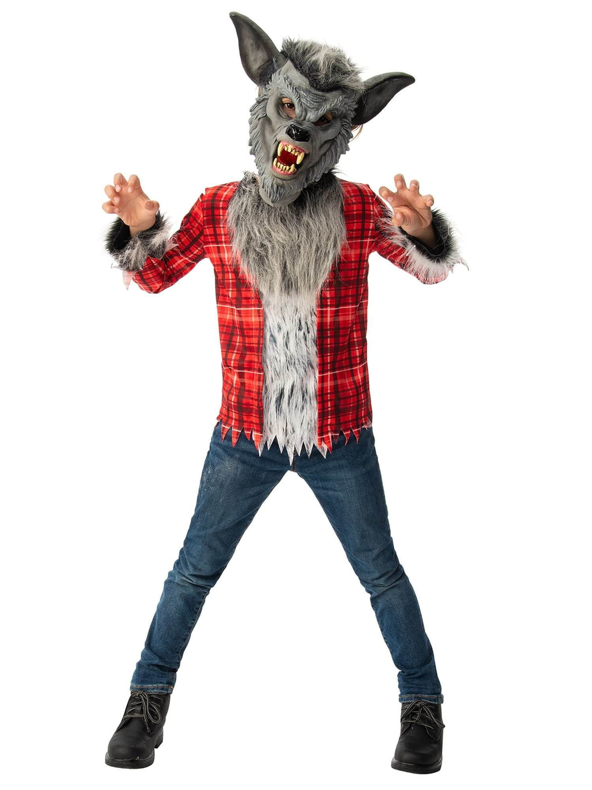 Kids Fancy Dress 301550XXS Child Bristol Novelty Werewolf Halloween Costume - 3-4 Years