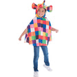 CLICKK Home Store 9903500 Child Elmer the Elephant Cape Costume - 2-6 Years