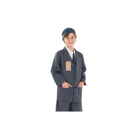 CLICKK Home Store 3453-200S Child Evacuee Boy Grey Small 4-6 Years