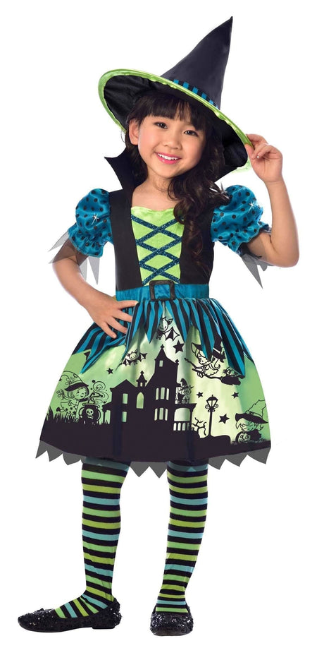 Fancy Dress Child Hocus Pocus Witch Halloween Costume