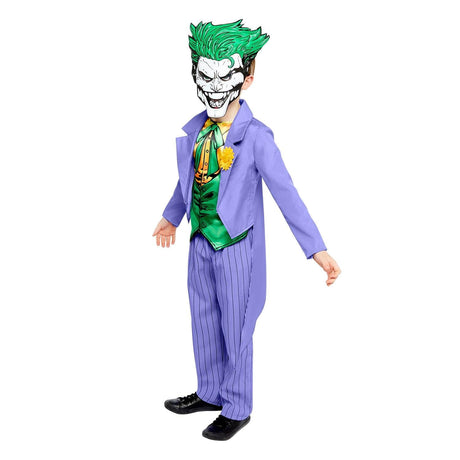 Fancy Dress 9907611 Child Joker Comic Style Costume