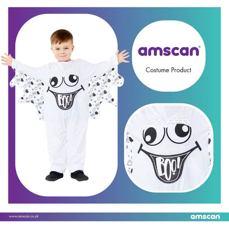 Kids Fancy Dress 9914810 Child Lil' Ghost Costume - 4-6 Years