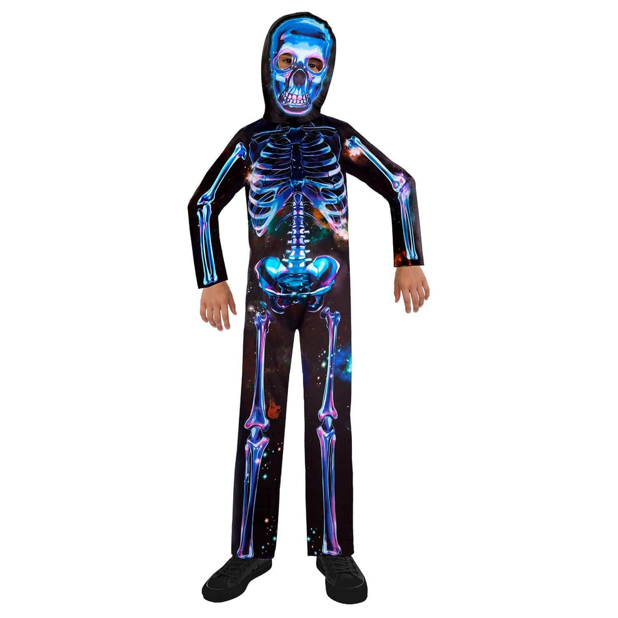 Kids Fancy Dress 9908579 Child Neon Skeleton Sustainable Costume - 3-4 Years