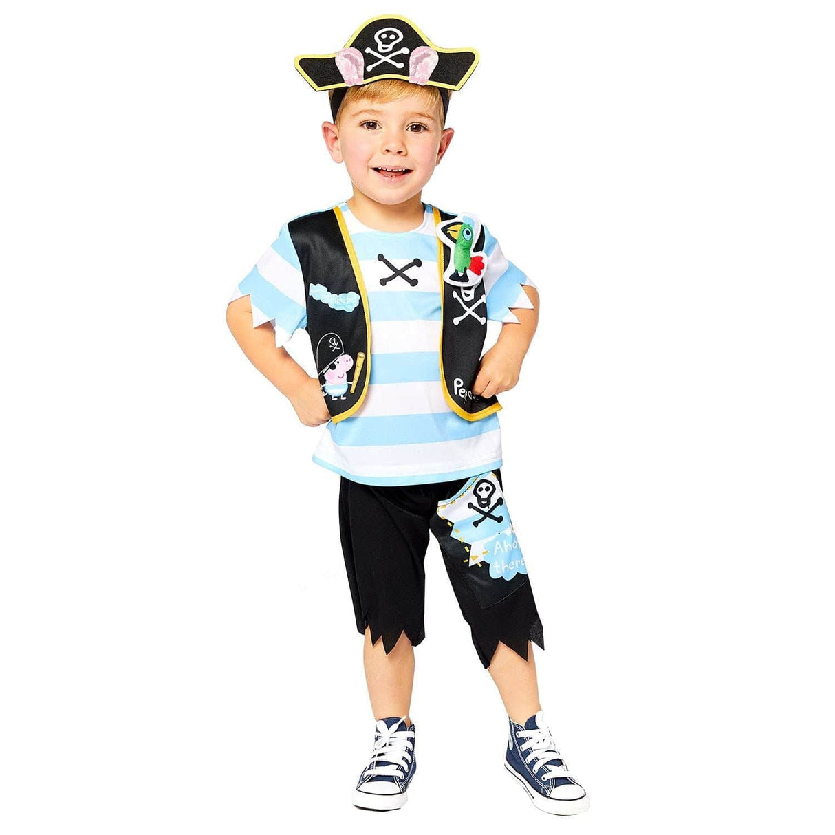 Kids Fancy Dress 9910166 Child Peppa Pig George Pirate Costume - 12-24 months