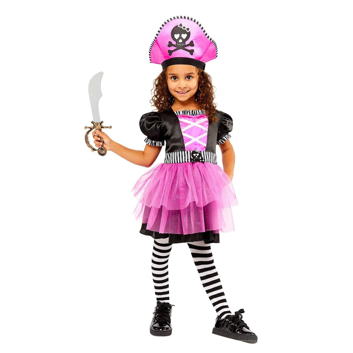 Kids Fancy Dress 9907215 Child Pirate Princess Kyra girls costume - 3-4 Years