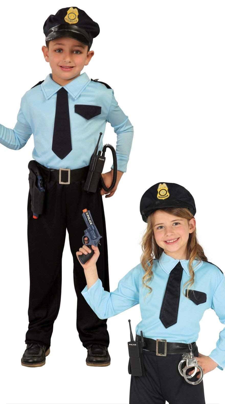 Kids Fancy Dress 82732 Child Police Officer Costume - 10-12 Years