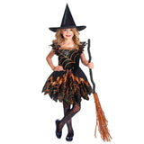 Kids Fancy Dress 9911967 Child Spooky Spider Witch Costume - 3-4 Years