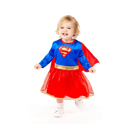 Kids Fancy Dress 9906723 Child Super Girl Costume  - 2-3 Years