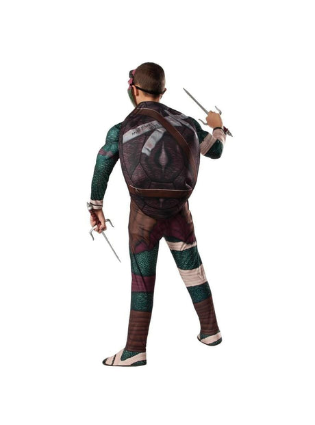 Kids Fancy Dress #888974 Child Teenage Mutant Ninja Turtles Movie Deluxe Raphael Costume - L