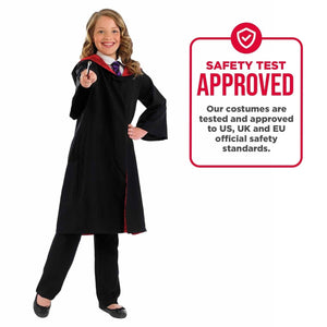 Kids Fancy Dress 3592-400L Child Wizard Cape and Wand Set - L